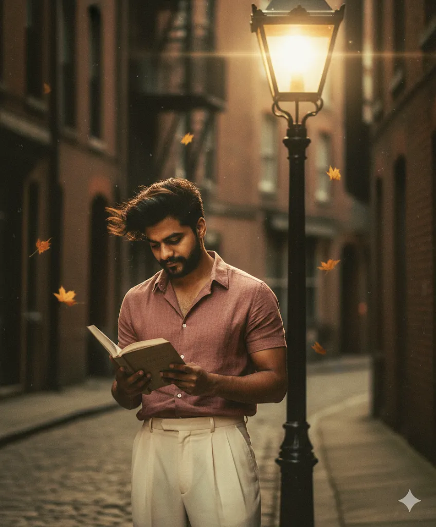 Men Retro Image Prompt Gemini Ai